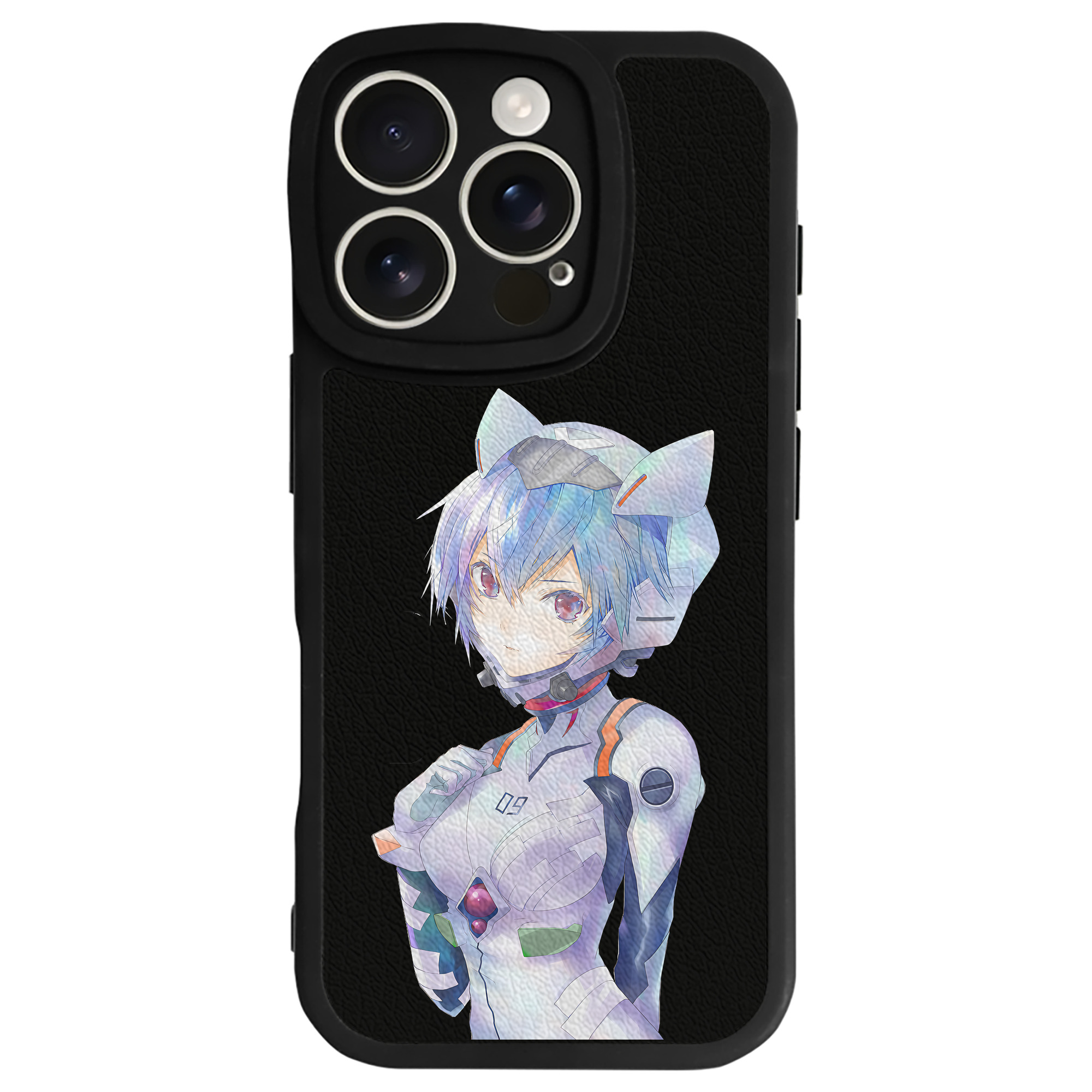 （画像用） EVA 新世紀エヴァンゲリオン 【iPhone 16シリーズ対応】シリコンスマホケース（レザー調） 材質：シリコン
